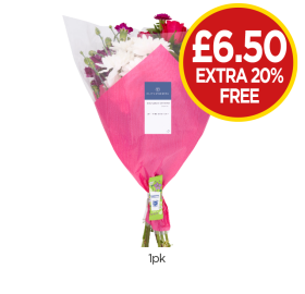 Flowers - £6.50 at Budgens