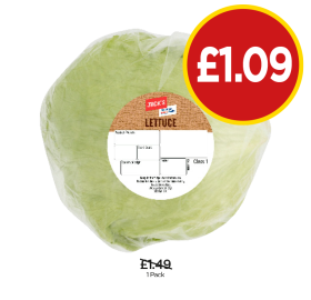 Jack's Lettuce - Now Only £1.09 at Budgens