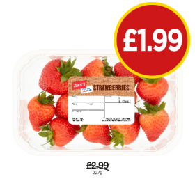 Jack's Strawberries - Now Only £1.99 at Budgens