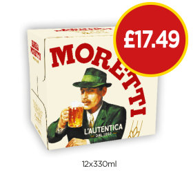 Moretti - Now Only £17.49 at Budgens