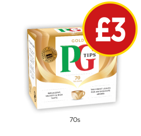 PG Tips Gold - Now Only £3 at Budgens