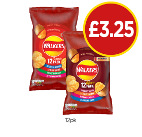 Walkers Variety Classic, Meaty - Now Only £3.25 at Budgens