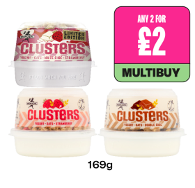 Nomadic Double Choc, Strawberry & White Choc, Strawberry - Any 2 for £2 at Budgens