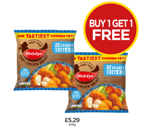 BirdsEye Chicken Dippers - Buy 1 Get 1 FREE at Budgens