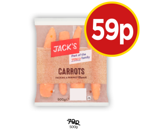 Jack's Carrots - Now Only 59p at Budgens