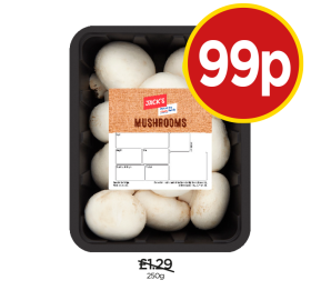 Jack's Mushrooms - Now Only 99p at Budgens