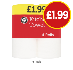 Kitchen Towel - Now Only £1.99 at Budgens