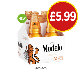 Modelo Pack - Now Only £5.99 at Budgens
