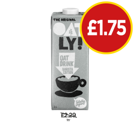 Oatly Barista - Now Only £1.75 at Budgens