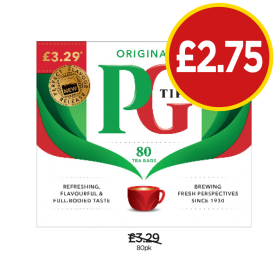 PG Tips - Now Only £2.75 at Budgens