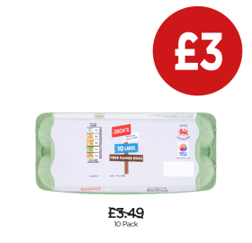Jack's Large Eggs - Now Only £3 at Budgens