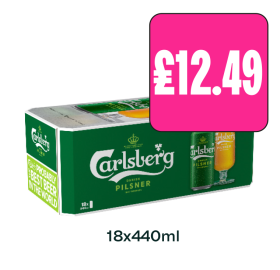 Carlsberg - Now Only £12.49 at Budgens