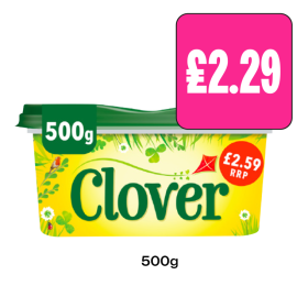 Clover - Now Only £2.29 at Budgens