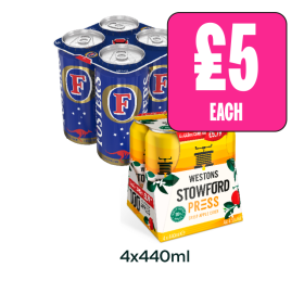 Foster's, Stowford Press - Now Only £5 at Budgens