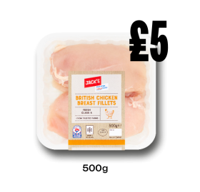 Jack's British Chicken Breast Fillets - Now Only £5 at Budgens