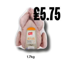 Jack's British Large Whole Chicken - Now Only £5.75 at Budgens