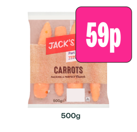 Jack's Carrots — Now Only 59p