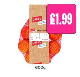 Jack's Easy Peelers — Now Only £1.99