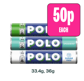 Polo Original, Spearmint, Sugar Free - Now Only 50p at Budgens