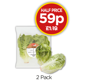 Jack’s Little Gem Lettuce - Half Price - Now 59p at Budgens