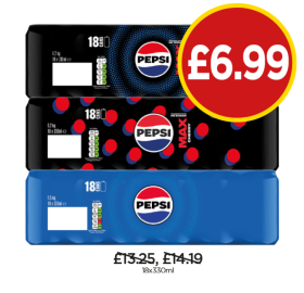 Pepsi, Max, Cherry - Now Only £6.99 at Budgens