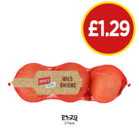Jack's Onions - Now Only £1.29 at Budgens