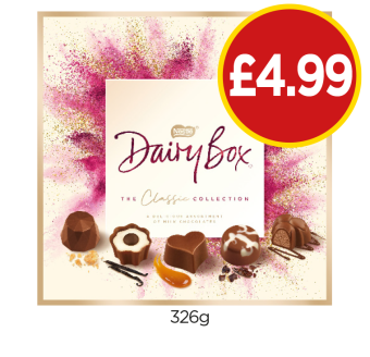 Dairy Box Classic Collection - Now Only £4.99 at Budgens