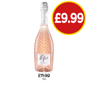 Kylie Minogue Prosecco - Now Only £9.99 at Budgens