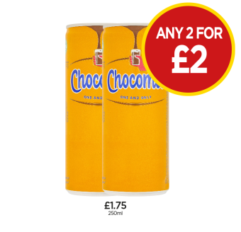 Chocomel - Any 2 for £2 at Budgens
