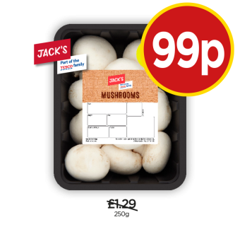 Jack's Mushrooms - Now Only 99p at Budgens
