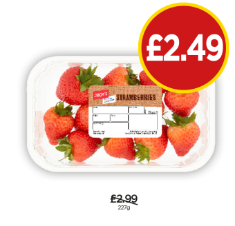 Jack's Strawberries - Now Only £2.49 at Budgens