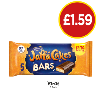 Jaffa Cakes Bars - Now Only £1.59 at Budgens