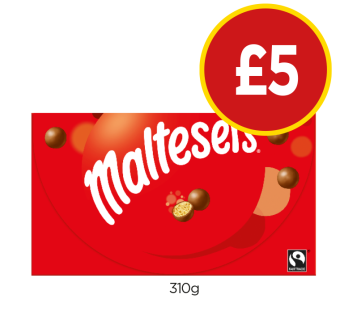 Maltesers - Now Only £5 at Budgens