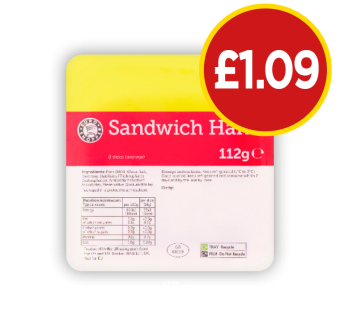 Sandwich Ham - Now Only £1.09 at Budgens