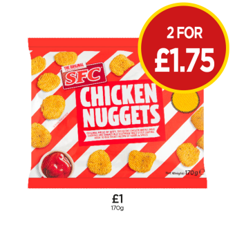 SFC Chicken Nuggets - Now Only Now 2 for £1.75 at Budgens