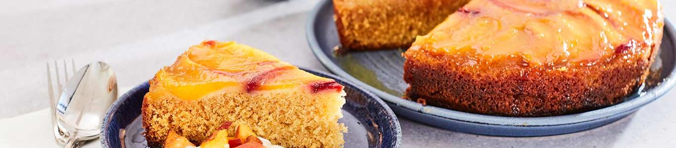 Peach Upside Down Cake Recipe 