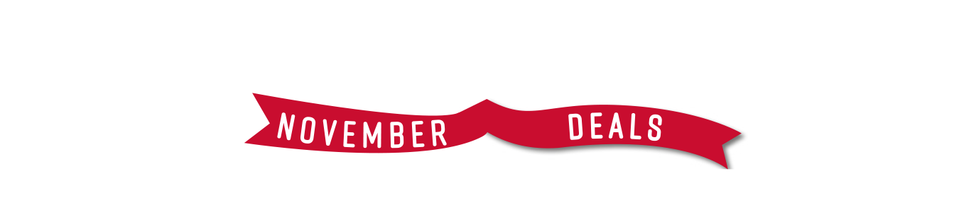 A new deal every week until Christmas - October Deals