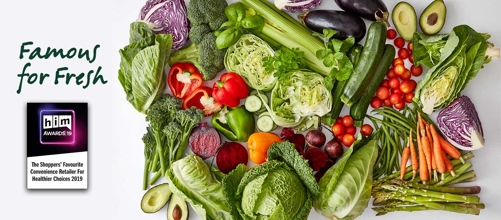 HIM Award Winner 2019 - The Shoppers Favourite Convenience Retailer For Healthier Choices 2019 - Budgens